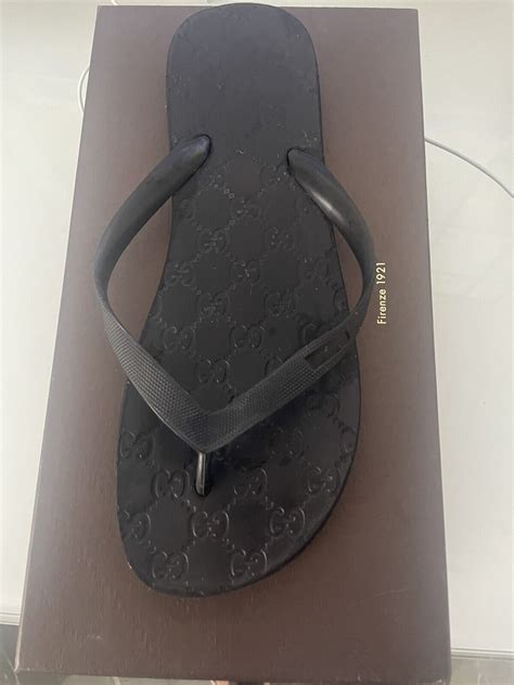 replica gucci flip flops ebay|gucci flip flops diamond.